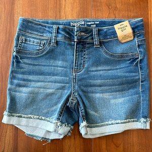 Hippie Girl denim jean shorts